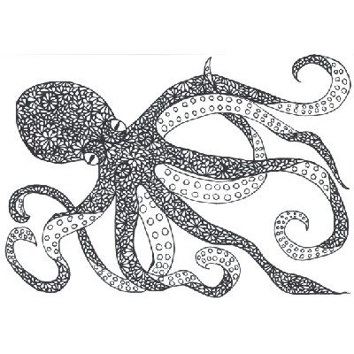 Octo Paisley Horizontal